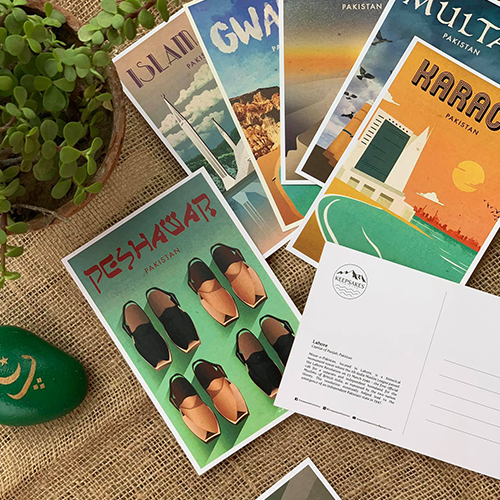 Postcards Keepsakes Pakistan