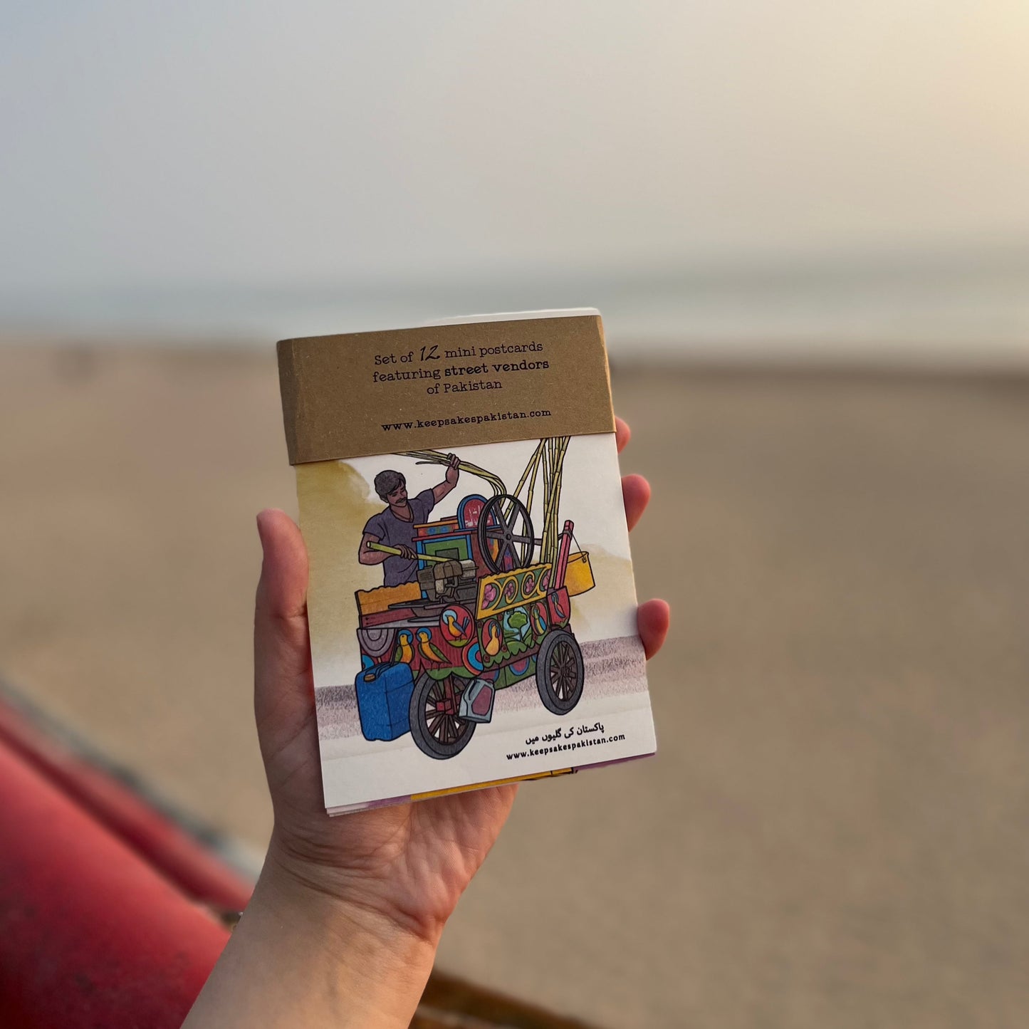 Street Vendors Mini Postcard Set