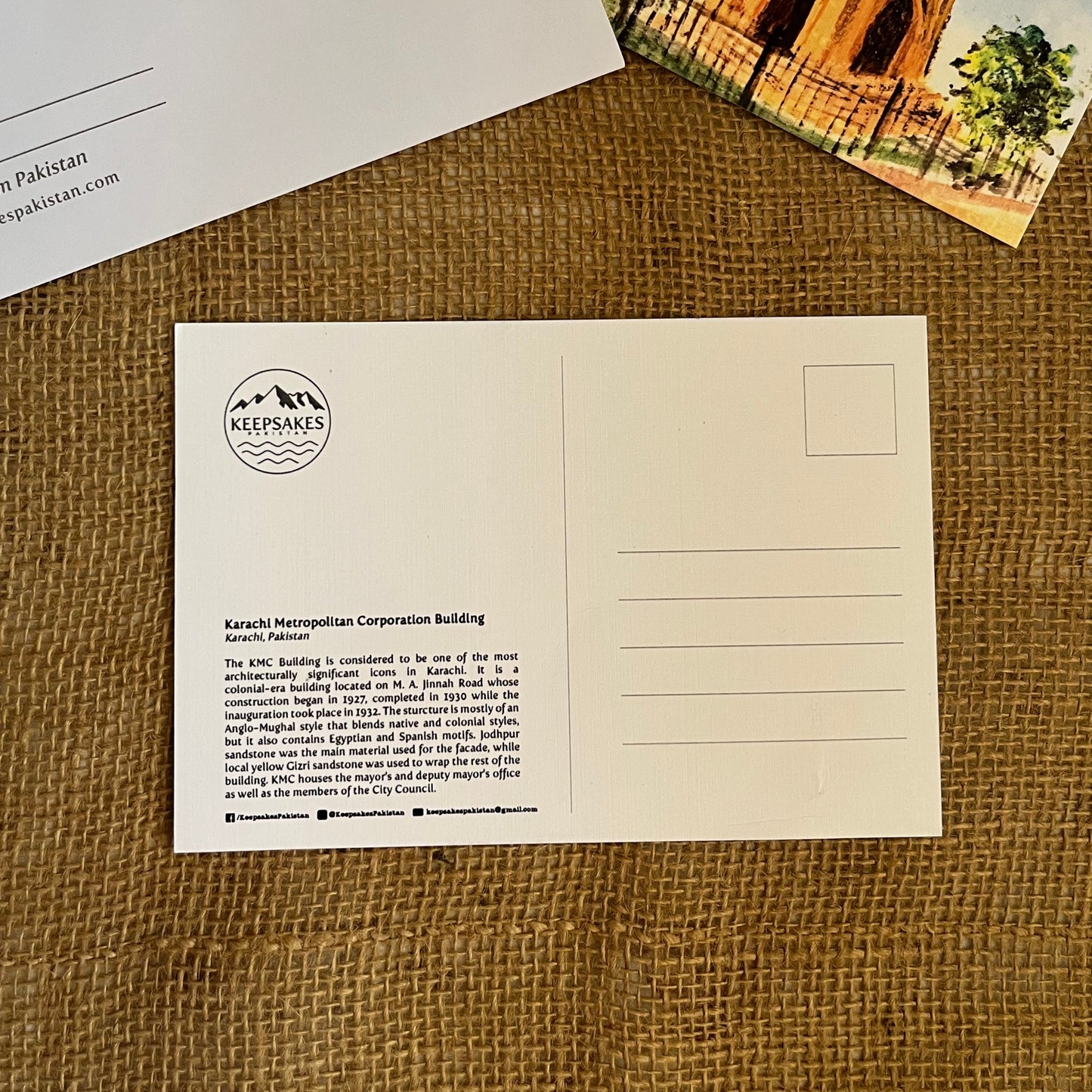 KMC Postcard