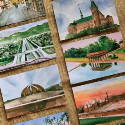 Anarkali Bazar Postcard