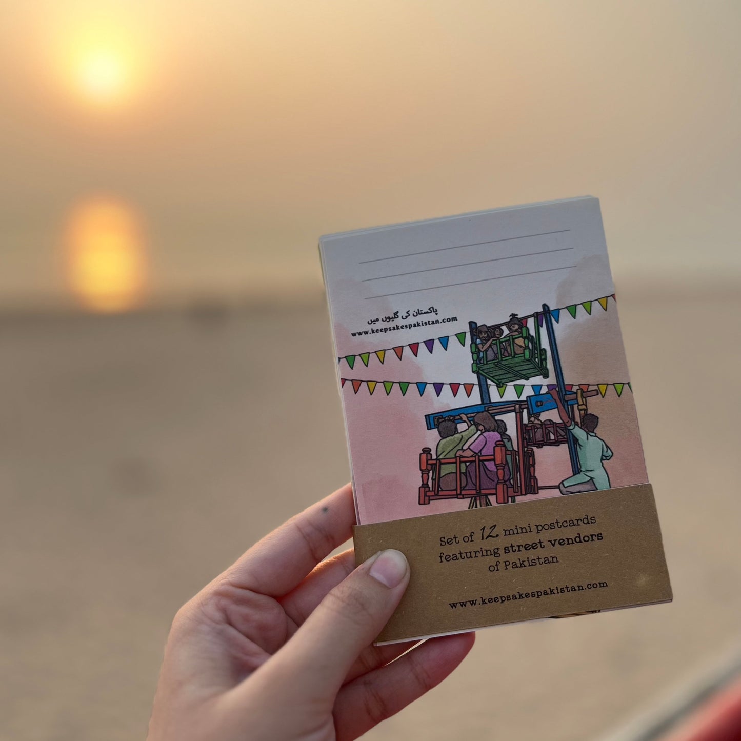 Street Vendors Mini Postcard Set