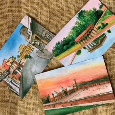 Shalamar Gardens Postcard