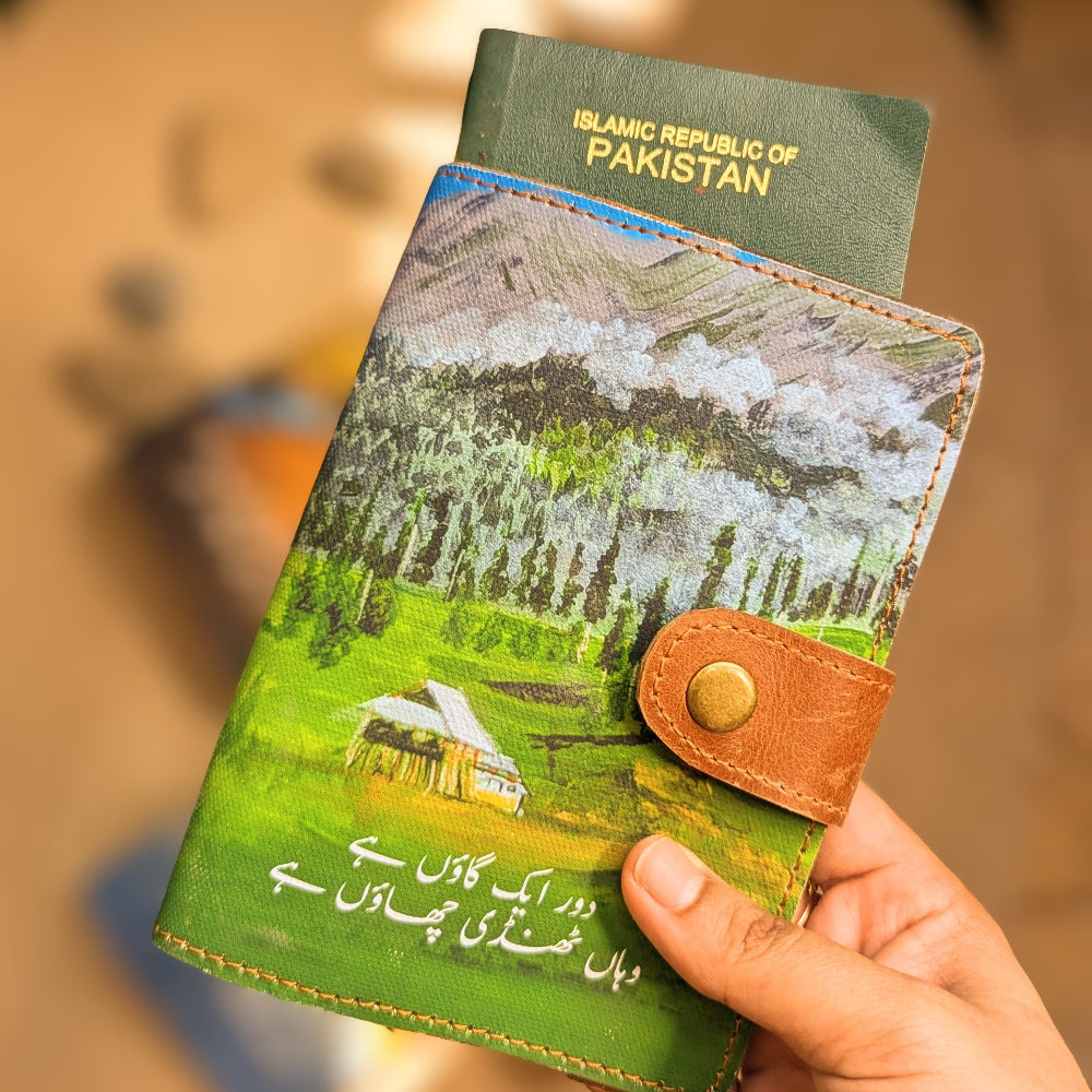 Door Aik Gaaon Hai Passport Holder