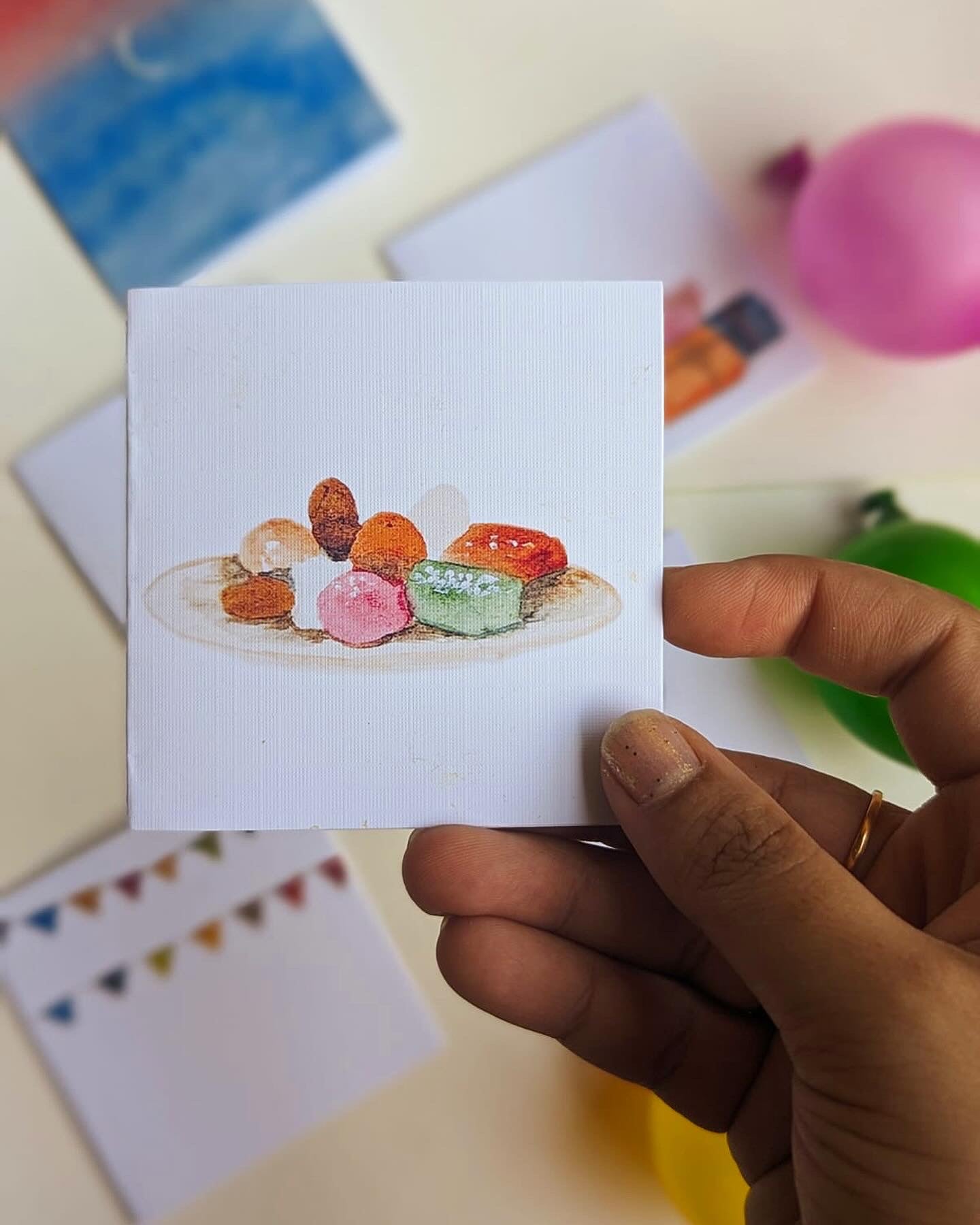 Set of 6 Gift Cards