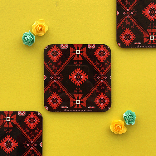 Balochi Rug Tea Coaster