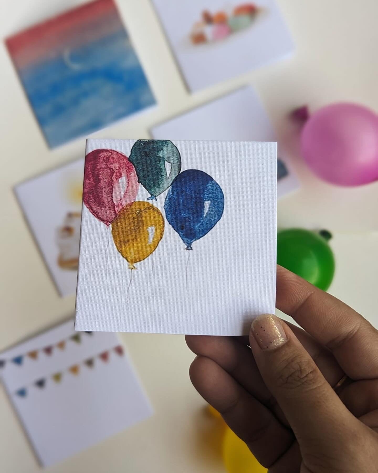 Set of 6 Gift Cards