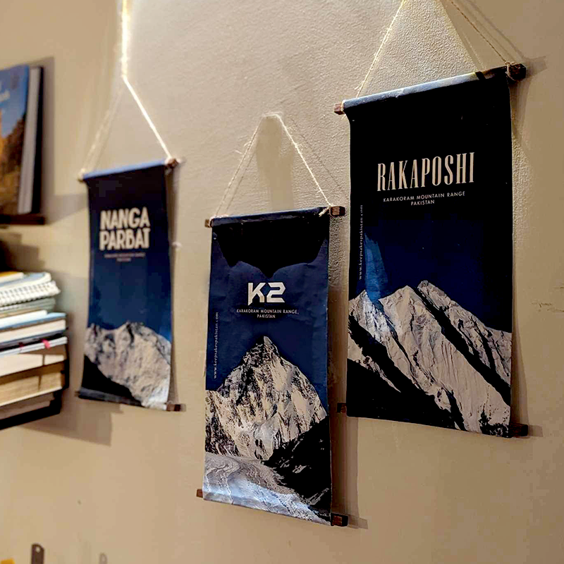 K2 Canvas Poster