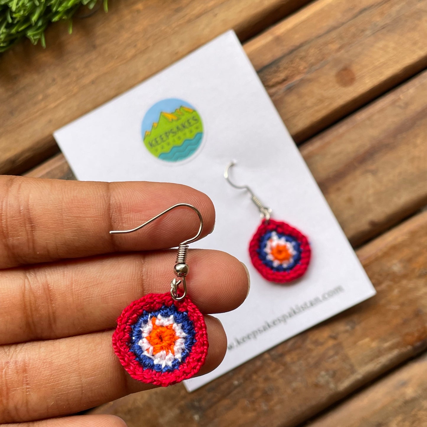 Pakistan Crochet Earrings