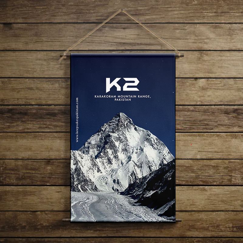 K2 Canvas Poster