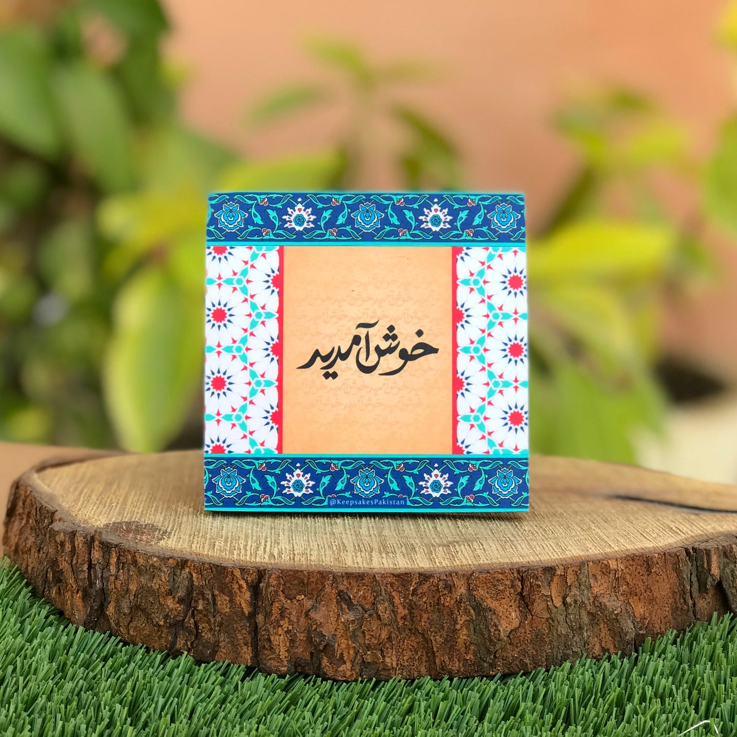 Khushamdeed Desk Plaque
