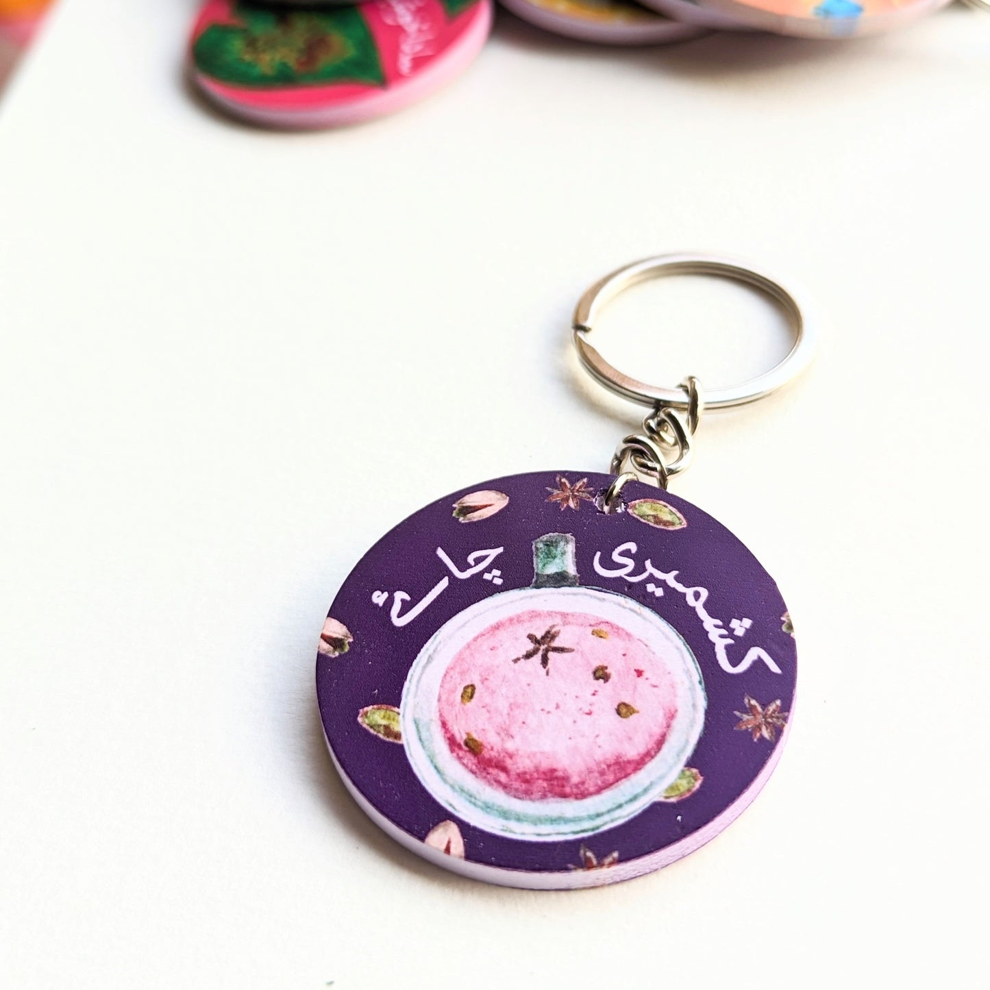 Kashmiri Chai Keychain