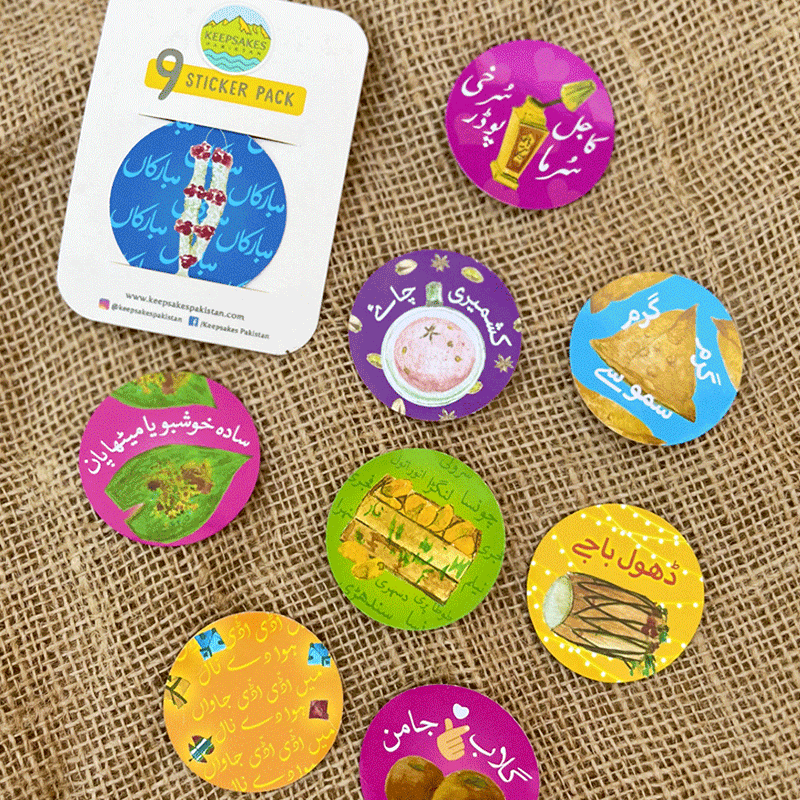 9 Stickers Pack
