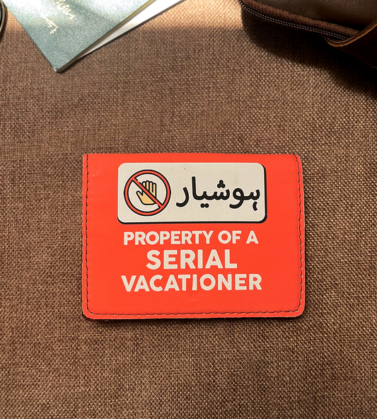 Serial Vacationer Passport Holder