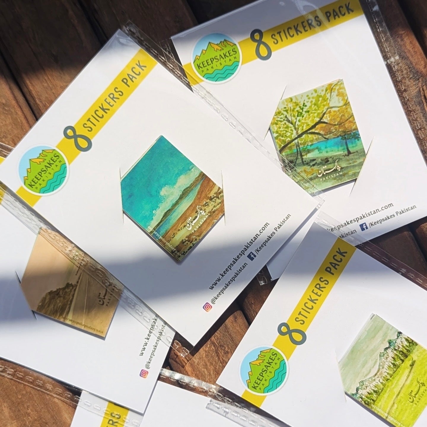 8 Stickers Pack