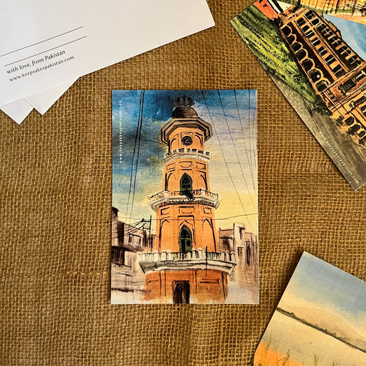 Sir Cunningham Clock Tower Postcard