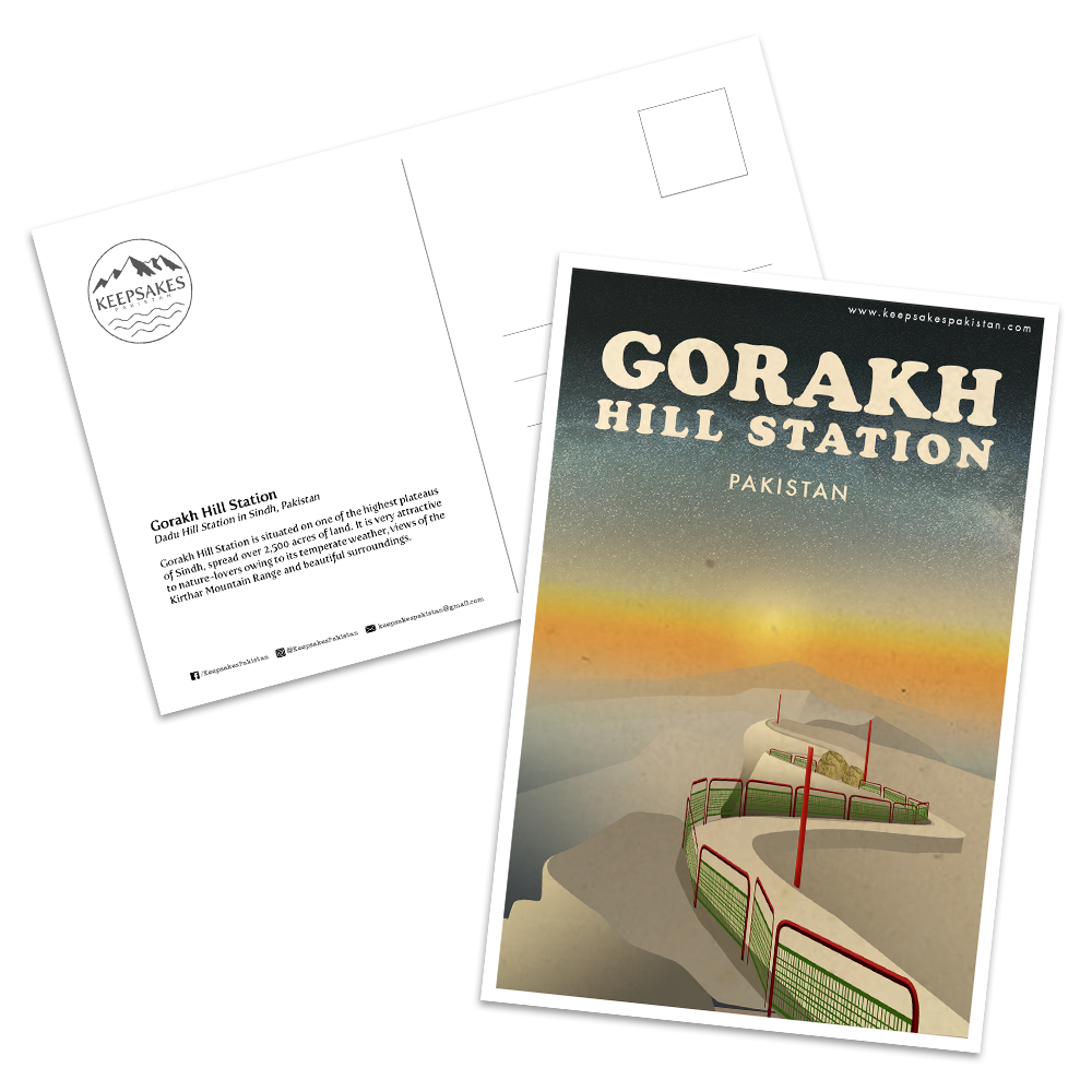 Gorakh Hills Postcard