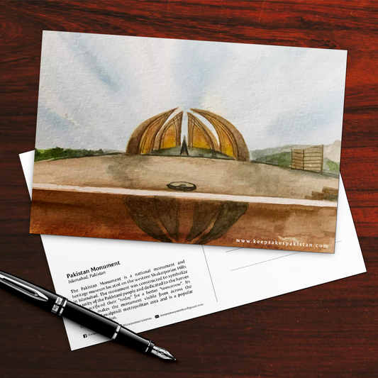 Pakistan Monument Postcard