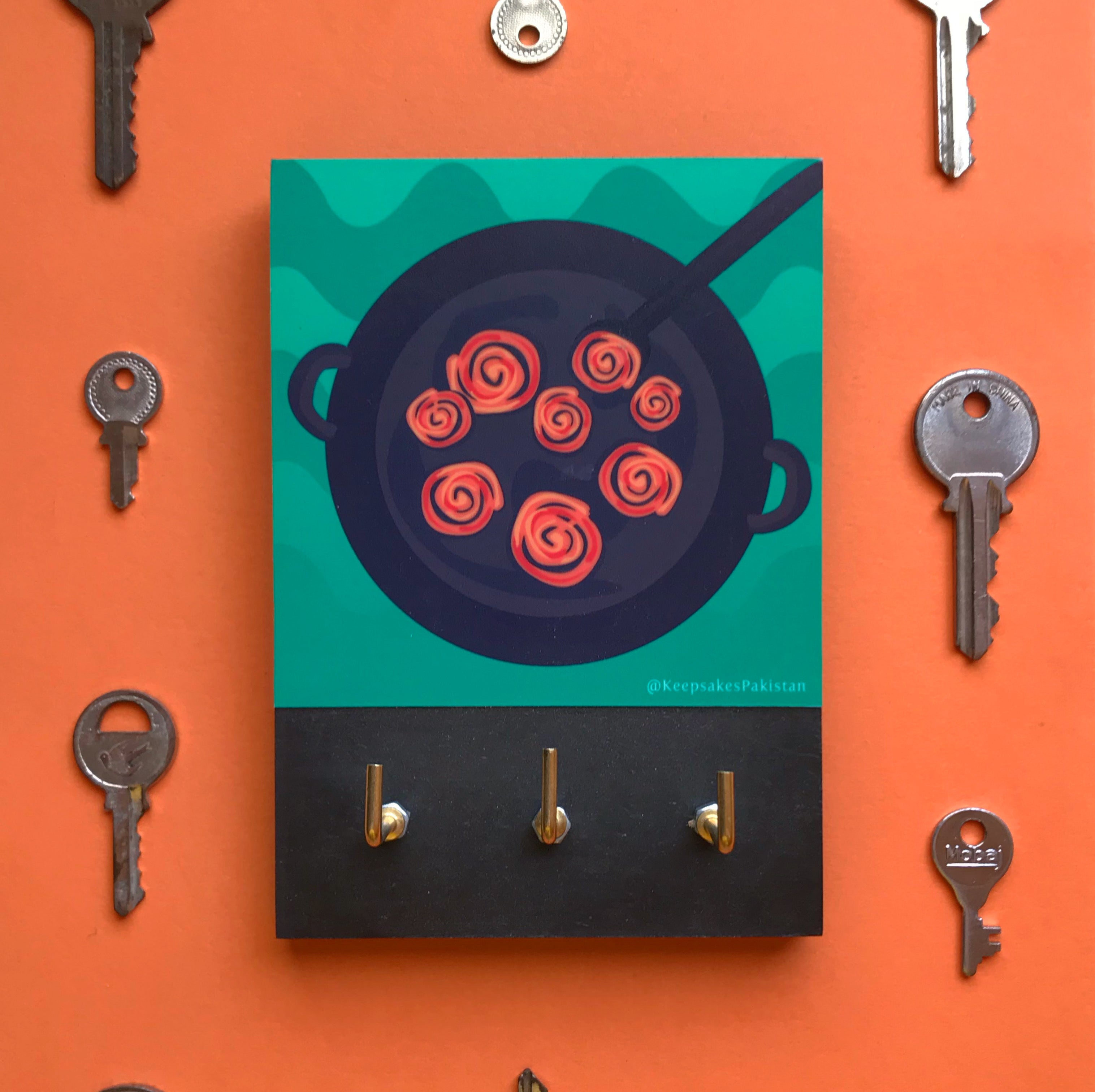 Jalebi Keyhanger Keepsakes Pakistan jalebi-keyhanger-keepsakes-pakistan