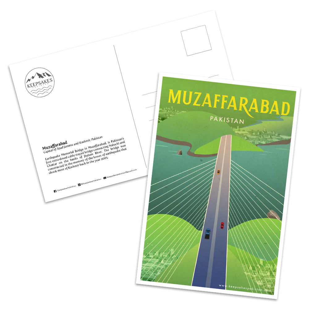 Muzaffarabad Postcard