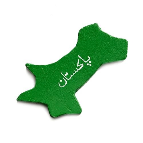 Pakistan Map Magnet