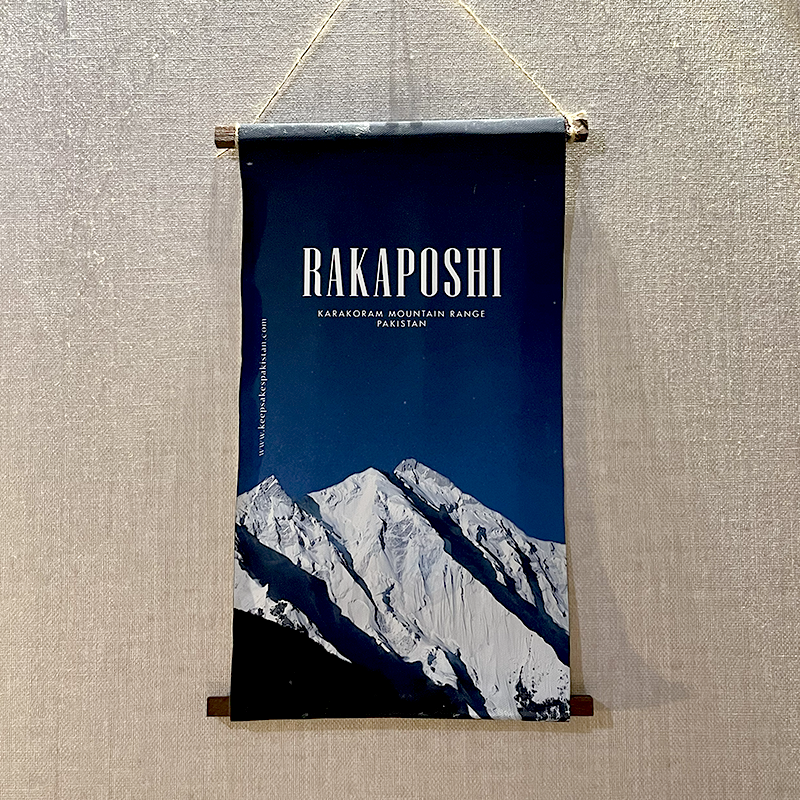 Rakaposhi Canvas Poster