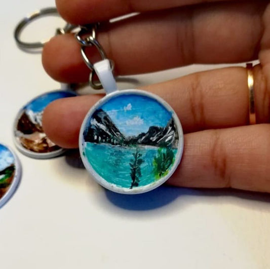 Upper Kachura Lake Mini Keychain